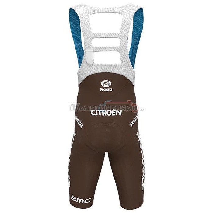 Abbigliamento Ciclismo Ag2r La Mondiale Manica Corta 2021 Bianco